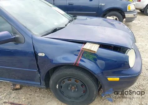 2001 Volkswagen Golf Gl из США, поврежденный, VIN WVWBS21J81W071208